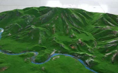 现代西藏西藏沙盘模型的优势 现代西藏西藏沙盘模型的优势